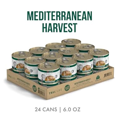 Weruva TruLuxe Cat Food, Mediterranean Harvest with Tuna Whole Meat & Veggies in Gravy, 6oz (Pack of 24) - Image 2