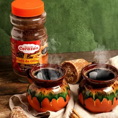 Amorcito Corazón - Traditional Mexican Instant Coffee - 6 oz (170 g) - Café de Olla with a Sweet Touch of Cinnamon and Piloncillo - Image 6