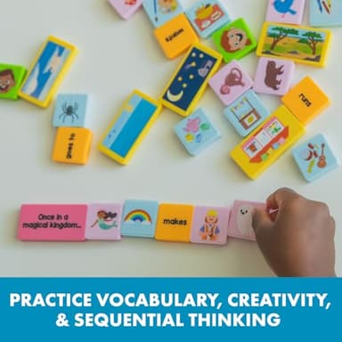 Educational Insights Storytelling Dominoes - Creative Story Prompt Toys & Social Skills Activities, Create Your Own Adventure Sequencing Games, Fun Conversation Starters & Gifts for Kids Ages 3+ - Image 5