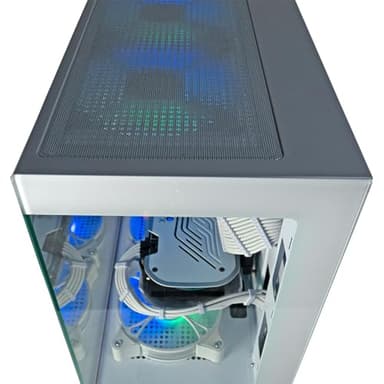 ViprTech Stryker 3.0 Liquid-Cooled PC - AMD Ryzen 7 (4.1GHz Turbo), RTX 3060 12GB, 32GB DDR4 3200, 1TB NVMe SSD, 700W PSU, WiFi BT, Win 11 Pro, RGB, Gaming Desktop Computer Prebuilt, White - Image 6