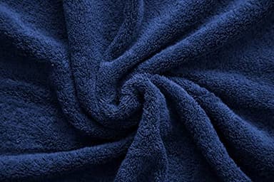 American Veteran Towel, Hand Towels for Bathroom Set of 4, 100% Cotton Turkish Hand Towel Sets, Soft Hand Face Towels, Navy Blue Hand Towels - Image 5