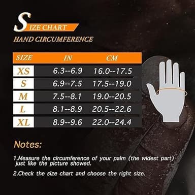 ATERCEL Workout Gloves for Men and Women, Exercise Gloves for Weight Lifting, Cycling, Gym, Training, Breathable and Snug fit (Black, L) - Image 7