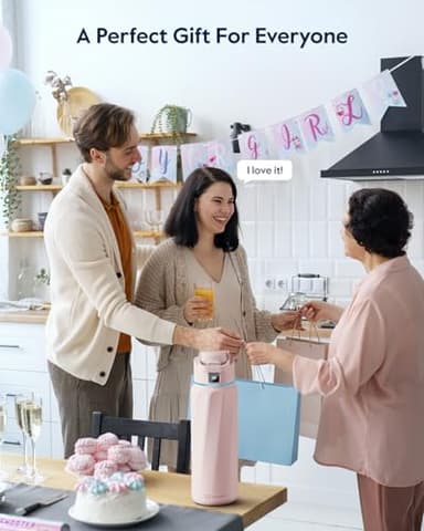 BOOST Smart Water Bottle with Reminder & Tracker, Double Wall Vacuum Insulated Bottles Stainless Steel, 32oz BPA-Free Wide Mouth for Gym, Office, School, Ideal Gift for Christmas, Halloween, New Year - Image 2