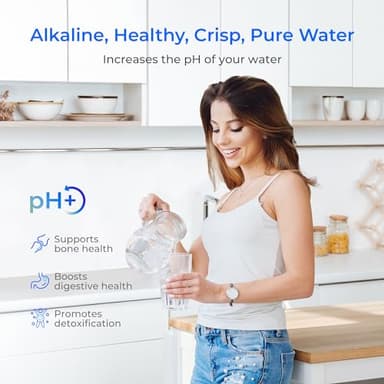 Waterdrop Alkaline Water Filter, Replacement for Berkey® BB9-2® Black Filters and Berkey® Gravity Water Filter System, Up to PH 9.2 (Pack of 2) - Image 4