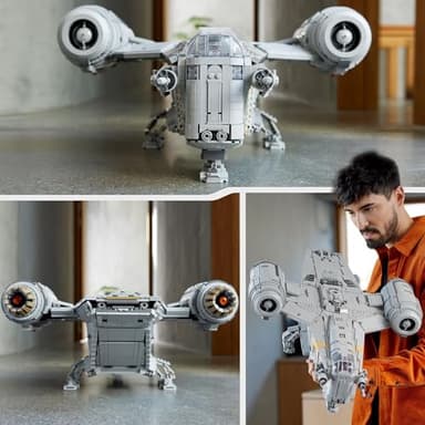 LEGO Star Wars The Razor Crest UCS Set, Ultimate Collectors Series Starship Model Kit for Adults, Large Iconic The Mandalorian Memorabilia Collectable, 75331 - Image 4