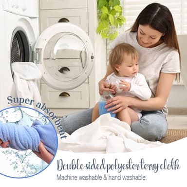 Individz Custom Hooded Bath Towel with Name, Personalized Highly Absorbent Bunny Towels, Baby Bath Towels for Girls Boys, Christmas Brithday Shower Gifts for Baby, Toddler, Newborn (Pink) - Image 8