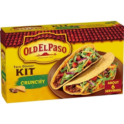 Old El Paso Taco Dinner Kit, Crunchy, 8.8 oz. - Image 1