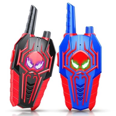 Cool Walkie Talkies for Boys Kids: Gifts Toys for 3 4 5 6 7 8 Year Old Boys Ages 5-7 Kids Walkie Talkies 2 Pack Outdoor Hiking Camping 2 Way Radio Toy Age 3-8 Year Old Boy Girl Birthday Gifts - Image 1