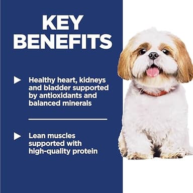 Hill's Science Diet Adult 7+, Senior Adult 7+ Premium Nutrition, Small Kibble, Dry Dog Food, Chicken, Brown Rice, & Barley, 15 lb Bag - Image 4