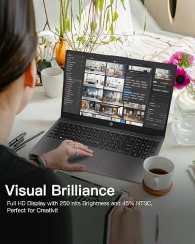 HP 250R-Series Premium Business Laptop - w/Office Lifetime & Free CD/DVD Drive • 15.6" Full HD • RJ45 • i3 1315U (Up to 4.5Ghz) • Wi-Fi 6 -Windows 11 Pro w/Laptop Bundle(64GB RAM | 2TB SSD) - Image 3