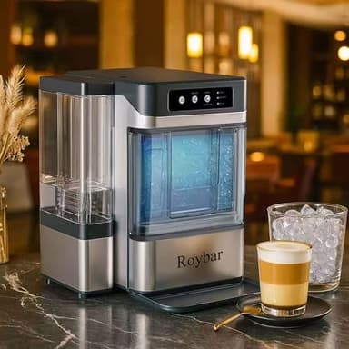 Large Capacity Ice Makers Countertop One-Click Operation Self-Cleaning Portable Ice Maker 41lbs/24H with There is A Detachable 3L Water Tank Ice Machine for Home,Bar,Office - Image 8