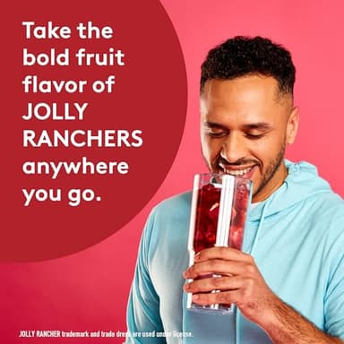 Jolly Rancher Singles To Go Drink Mix - Chery Flavored Powder Packets - 12 Boxes with 6 Packets in Each Box - 72 Total Servings - 72 Count - Enjoy Anywhere and Anytime with Friends and Family - Image 5