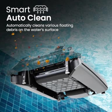 Betta SE Plus - Solar-Powered Robotic Pool Skimmer with 24/7 Continuous Cleaning Power, Dual Charging Options, Twin Salt Chlorine Tolerant Motors, and Shallow Water Safeguard - Image 7