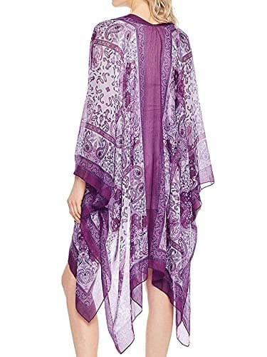 Moss Rose Women Summer Bikini Kimono Bathing Suit Cover Ups for Swimwear - Image 2