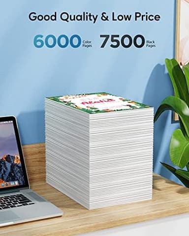 Compatible 502 Ink Bottles Replacement for Epson Compatible 502 Ink Refill Bottles ( Not Sublimation Ink ) Use for ET-2850 ET-3830 ET-3850, 4 Bottles - Image 4