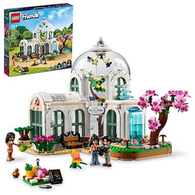 LEGO Friends Botanical Garden Building Toy Set, A Creative Project for Ages 12+, Build and Display a Detailed Greenhouse Scene, A Gift for Kids and Teens Who Love Flowers and Plants, 41757 - Image 1