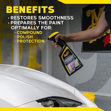 Meguiar's Ultimate Iron Remover - Quickly Remove Embedded Iron Particles and Industrial Fallout That Impair Paint Color, Clarity, and Paint Smoothness - Chemical Contaminant Remover - 24 Oz - Image 8