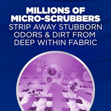 ARM & HAMMER™ Deep Clean Odor Formula Laundry Detergent Power Paks, Laundry Odor Remover, Radiant Burst Scent, 44 Count, 44 Loads - Image 4
