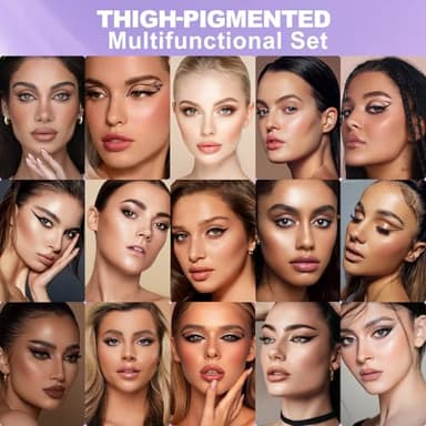 Eyebrow Pen Kit, with Microblading Eyebrow Pen, Eyebrow Gel, Eyeliner, Eyebrow Brush, Eyebrow Pencils for Women, Waterproof, Smudge Proof, Long Lasting Makeup Formula - Dark Brown - Image 9