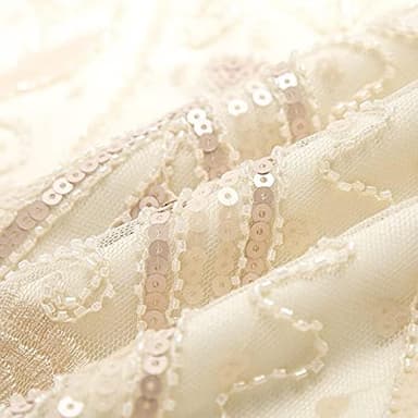 Metme Women’s 1920s Flapper Dress Roaring 20s Sequins Beaded Fringe Great Gatsby Dress for Party - Image 6