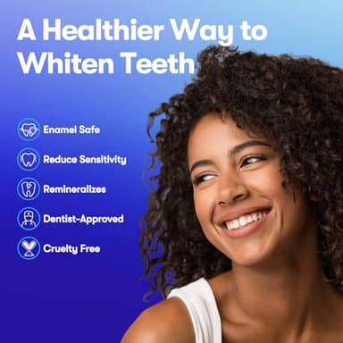 MySmile Teeth Whitening Strips 14 Treatments Kit, Hydroxyapatite-Infuse White Strips, Non-Sensitive Teeth Whitening with Soothing Natural Ingredients, Enamel-Safe, Residue-Free, Non-Slip(28 Count) - Image 6