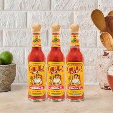 Cholula Hot Sauce Multipack, Original, Product of Mexico, Gift Set Includes Three 12 Fl Oz Bottles, Blend of Arbol & Piquin Peppers with Spices for Eggs, Rice, Tacos, Huevos Rancheros & More, 3 count - Image 17