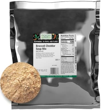 Frontier Bulk Broccoli Cheddar Soup Mix, 16 Ounce - Image 1