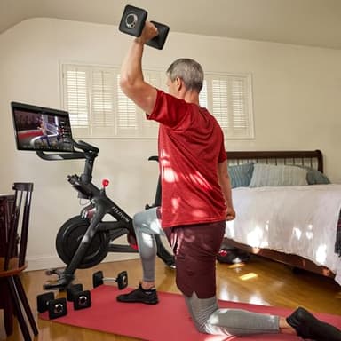 Peloton Bike+ | Indoor Stationary Exercise Bike with 24” HD, Anti-Reflective Rotating Touchscreen - Image 2