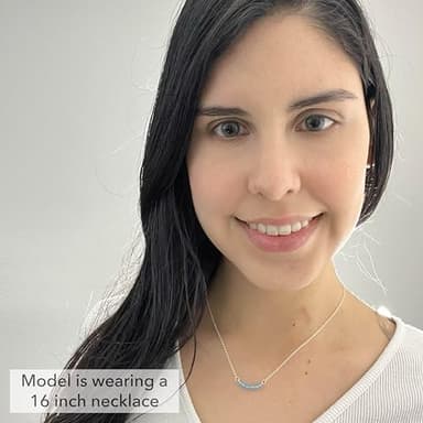 Rebecca Anne Handmade Jewelry Birthstone Bar Necklace, Gold January Garnet Necklace, 16" with 2" Extender, Personalized Layering Necklace Graduation Gift or Birthday Gift for Women, Girls - Image 6