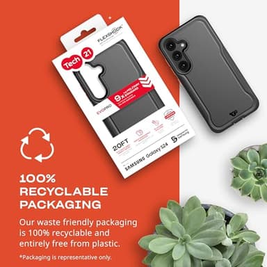 Tech21 Evo Pro Samsung S24 Case: 20ft Military Drop Proof Protection, Case for Galaxy S24 with Enhanced Camera Protection, 2 Lanyards Included for Durability and Safety - Black - Image 7