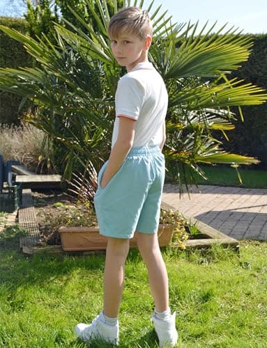 Cozople Bathing Suit for Teens Swimsuit Summer UPF Quick Dry Beach Board Shorts Stretchy Boxer Brief Liner Compression Swimming Shorts for Casual Sports Running Shorts Solid Blue - Image 4