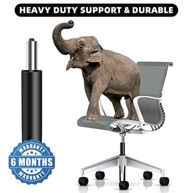 Omyoffice Office Chair Cylinder Replacement,Heavy-Duty Highest End Class 4 Hydraulic Pneumatic Piston, Universal Size Fits Most Chairs - Image 4
