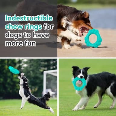 DAOZIJI Indestructible Dog Chews - Super Duty Chew Toys for Aggressive Dogs, Puppy Teething Relief & Interactive Play - Image 6