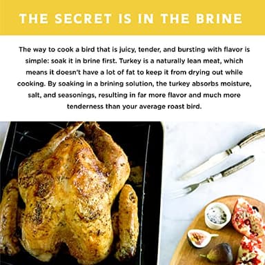 Fire & Flavor Lemon Pepper Turkey Perfect Brine - Turkey Brine Kit with Bag for Roasting, Grilling, Smoking, and Frying - Brining Seasonings for Cooking and Turkey Brine Bag - Turkey Brine and Rub Kit - Image 6