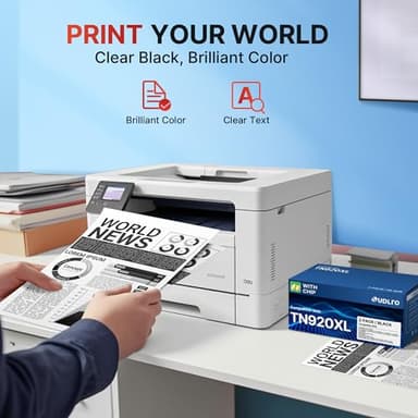 SUDLTO Compatible for TN920XL Toner (2 Black) - Image 6