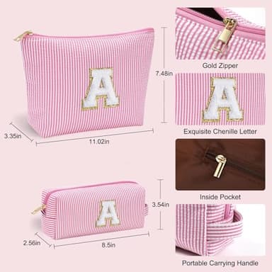 YOOLIFE Teen Girl Gifts Trendy Stuff for Girls | Makeup Bag Christmas Gifts for Girls Cosmetic Bag Touchland Case Stuff for Teen Girls Skincare for Girls 8 9 10 11 12 13 14 15 16 Year Old Girl Gifts S - Image 4