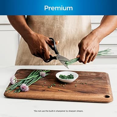 Ninja K32012 Foodi NeverDull Premium Knife System, 12 Piece Knife Block Set with Built-in Sharpener, German Stainless Steel Knives, Black - Image 9