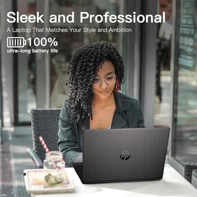 HP 255-G10 Business Laptop Computer - w/Microsoft Office Lifetime & Free CD/DVD Drive - 15.6" Full HD - Ryzen 3 7330U (Beat Intel i5-1135G7) - Wi-Fi 6 -Win 11 Pro w/Laptop Bundle (64GB RAM | 2TB SSD) - Image 6
