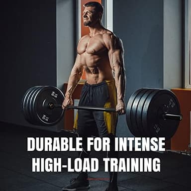 LIONSCOOL 7FT Olympic Barbell for Weightlifting, Power Lifting, 2 Inch Strength Training Bar for Squats, Deadlifts, Presses, Rows, Curls - 700lbs/1000lbs/1500lbs Capacity - Image 6