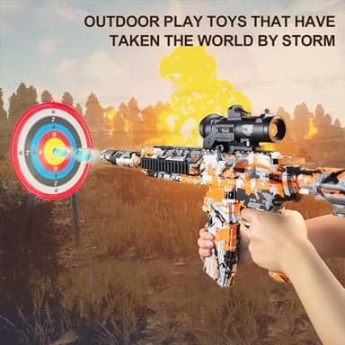 Full Auto Outdoor Games Toy with 60000+, Team Games Toys - Ages 14+(Orange) - Image 6