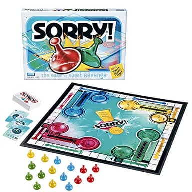 Hasbro Gaming Sorry! Family Board Games for Kids and Adults, 2 to 4 Players, Ages 6 and Up (Amazon Exclusive) - Image 3