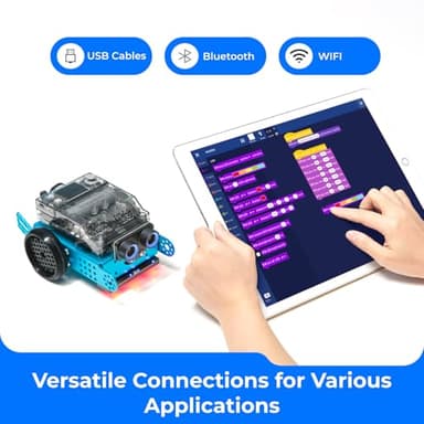 Makeblock mBot2 Coding Robot for Kids, AI Learning Support Scratch & Python Programming, Robotics Kit for Kids Ages 8-12 and up, Building STEM Robot Toys Gifts for Boys Girls - Image 8