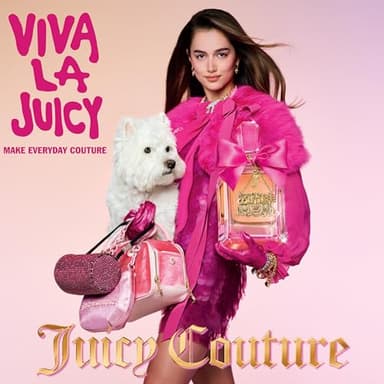 Juicy Couture Viva La Juicy Eau De Parfum, Women's Perfume with Notes of Mandarin, Gardenia & Caramel, Floral & Sweet, EDP Spray, 1.0 fl oz - Image 4