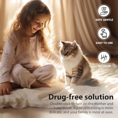 Multi Cat Calming Diffuser Relieve Stress Anxiety Cat Pheromones Calming Diffuser with Timing Function Cat Pheromone Diffuser 3 Pack Pheromones to Reduce Fighting Spraying and Scratching Fits All Cats - Image 6