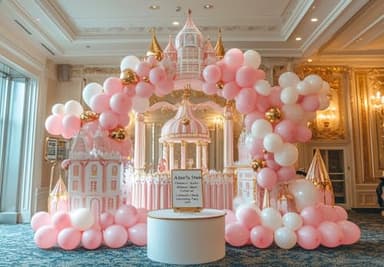 Bezente Pastel Pink Latex Party Balloons - 100 Pack 12 inch Round Helium Light Pink Bridal Pink Balloons for Wedding Bridal Shower Gender Reveal Birthday Party Decoration - Image 9