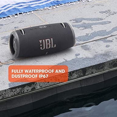 JBL Xtreme 3 - Portable Bluetooth Speaker, Powerful Sound and Deep Bass, IP67 Waterproof, 15 Hours of Playtime, Powerbank, PartyBoost for Multi-speaker Pairing (Black) - Image 5