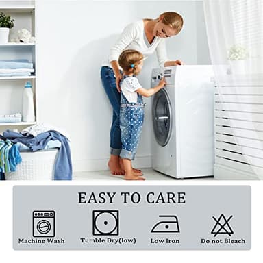 OVZME Light Green Sheer Curtains 63 inch Length 2 Panels Set for Bedroom Living Room, Elegant Light Filtering Sheer Drapes Window Treatments, Each is 42W x 63L Inches, Sage Green - Image 8