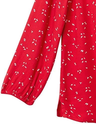 Amazon Essentials womens 3/4 Sleeve Button Popover Shirt, Loose-Fit V-Neck Blouse - Image 7