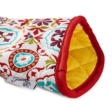 Fiesta Worn Tiles Oven Mitt & Pot Holder, Multi, 2 Piece - Image 3