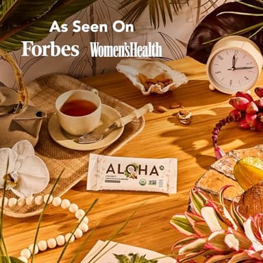 ALOHA Organic Plant Based Protein Bars - Chocolate Coconut Almond, Vegan, Low Sugar, Gluten-Free, Low Carb, Non-GMO, No Stevia, No Erythritol - 12 Count (Pack of 1) - Image 6